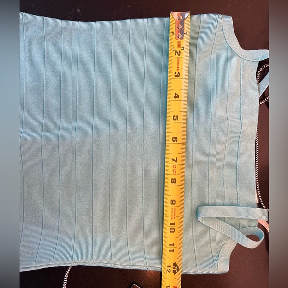 Marciano Chesna Bandage Dress Bisera Blue XS NWT - Picture 6 of 8